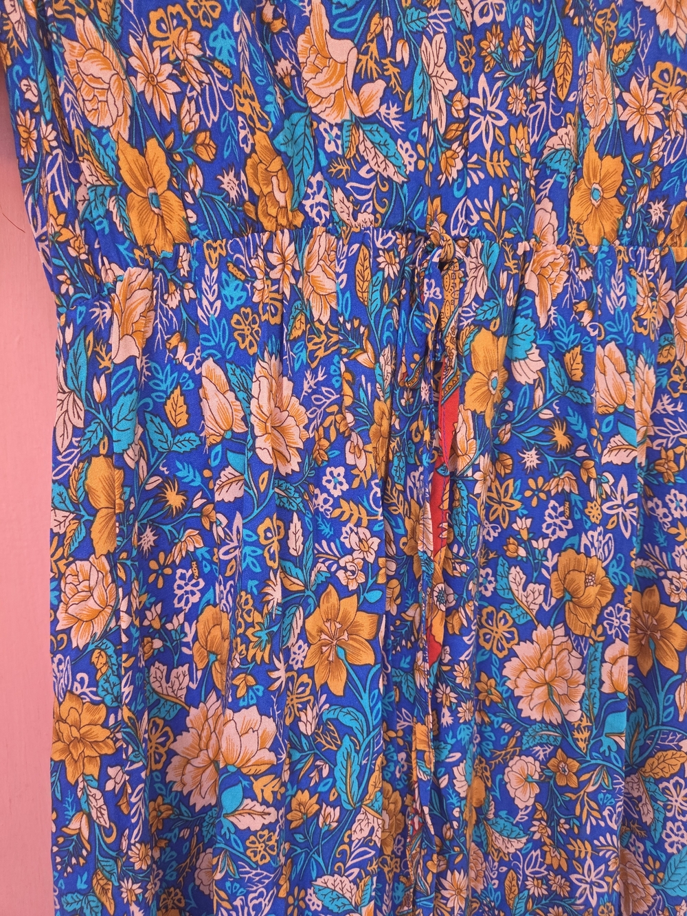 PRETTYGARDEN Women's Boho Floral Maxi Dress XL - Picture 3 of 6